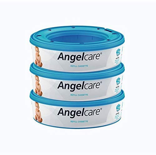 Angelcare Windeleimer Nachfüllpack Plus 3er Pack für Windeleimer Comfort, Comfort plus, Captiva und Deluxe