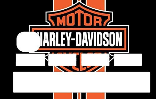 Super hergestellt Aufkleber Harley Davidson zum Personalisieren Ihrer blauen Karte, je nach Lust des Moments.