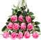Tifuly Rosen Künstliche Blumen 12 Pcs Seide Künstliche Rose Blumen Gefälschte Blumen für Brautstrauss Haus Hochzeits Party Deko DIY(Rosenrot)