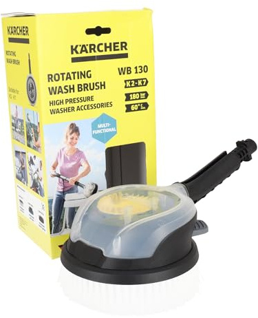 sparefixd Hochdruckreiniger WB120 rotierende Waschbürste für Kärcher