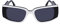 Karl Lagerfeld Unisex KL6106S Sunglasses, Black/White, Einheitsgröße
