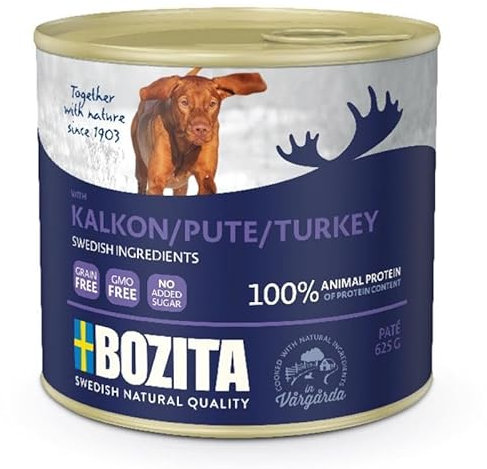 Bozita Paté mit Pute | 6 x 625 g