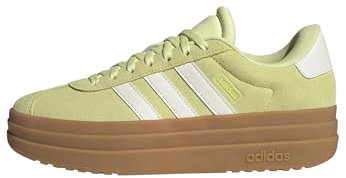 adidas VL Court Bold Shoes, Zapatos Mujer, Ice Yellow/Off White/Lucid Lemon, 40 2/3 EU