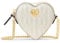 Ralph Lauren Heart Mini Umhängetasche, Crossbodytasche, Cream