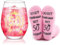 Nuenen Lustiges Geschenkset zum 50. Geburtstag für Frauen - Inkl. Rotweingläser & Socken Geschenk für Damen, Mutter oder Oma zum 50. Geburtstag