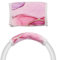 Geekria NOVA Flex Fabric Headband Cover Compatible with Skullcandy Crusher Evo/Crusher ANC/Crusher ANC 2, Hesh 3/Evo/ANC and Venue Headphone, Head Cushion (Pink Marble)