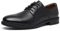 SHULOOK Scarpe Uomo Eleganti Classiche Stringate Scarpe Oxford Business Cerimonia Matrimonio Nero 46