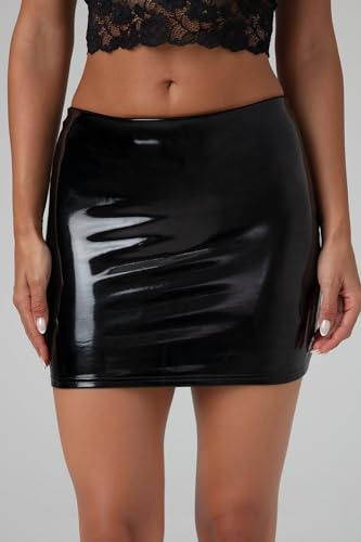 Minirock Black Love - Schwarz
