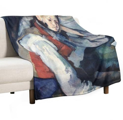 Cobija de franela de forro polar de franela súper suave y cálida para todas las estaciones, para cama, sofá, cama, sofá, 50 x 60 pulgadas