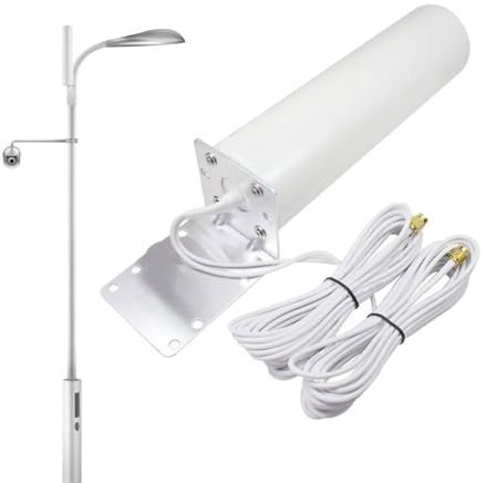 Extender Wi-Fi per esterni – Amplificatore di segnale Wi-Fi impermeabile, booster per lunghe distanze | Extender di rete per esterni, ripetitore resistente alle intemperie, internet