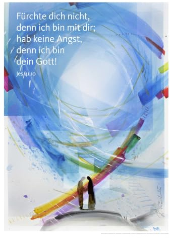Jahreslosung Eberhard Münch 2027, Kunstdruck 63 x 92 cm