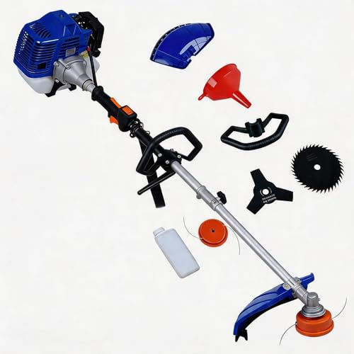 Benzin Freischneider 43cc 3 in 1 Set Motorsense Rasentrimmer 2 Takt