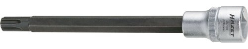 HAZET Zylinderkopf Schraubendreher-Steckschlüsseleinsatz 2579-9, Ø 23 mm | 1/2 Zoll (12,5 mm) Vierkant hohl, Antrieb 1/2 Zoll (12,5 mm) Vierkant hohl, Abtrieb Polydrive Profil, Ø 23 mm, 153 g
