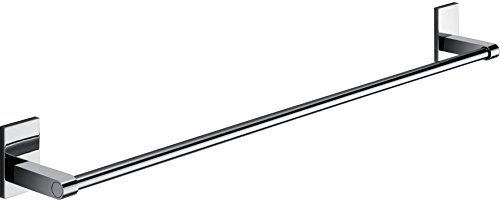 Gedy Maine Porte-Serviette, Laiton, Argent, 62.6 x 6.5 x 6 cm