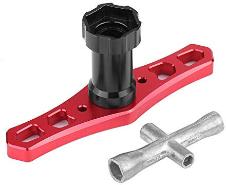17mm Radmutter Hülsenschlüssel Werkzeug M2, M2.5, M3, M4 Inbusschlüssel für RC Auto / Flugzeug