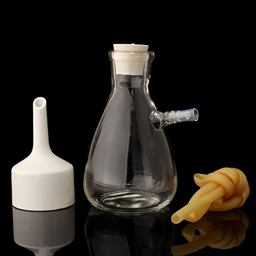 ChaRLes 250ml Buchner Funnel Apparatus Filteration Kit for Vacuum Suction