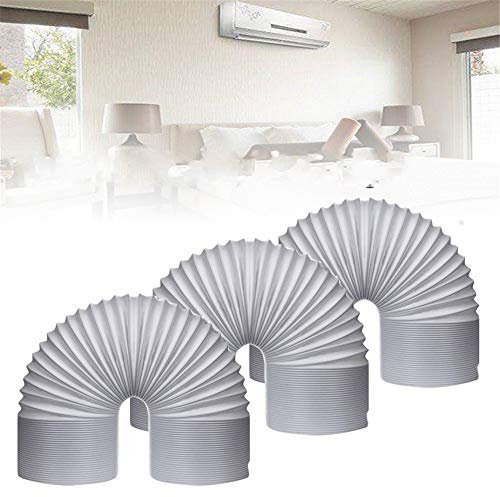 FEVERWORK 5.5 Inch Diameter 59 Inch Length Air Conditione Exhaust Hose for Range Hood Air Conditioner