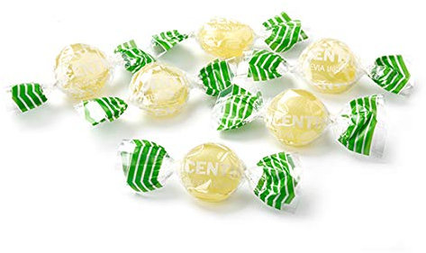 Caramelle Zenzero Senza Zucchero - Dolcificate con estratti di Stevia, solo ingredienti di Origine Naturale - Confezione da g 500 (circa 170 caramelle)