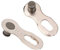 Bike Chain Links, 2 Pairs Quick Release Bike Steel Chain Connector for 11 Speed Heavy Duty Bicycle (Silver) Cycling Bicycles And Spare Parts