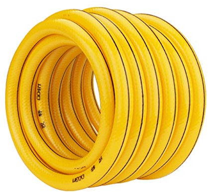 BBGS PVC di plastica Tubo di Acqua, 1/2, 3/4 Giardino Economia Domestica Tubo a Prova di Esplosione antigelo Car Wash innaffiatura del Tubo ad Alta Pressione (Color : 3/4 Hose, Size : 10m)