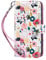 ULAK Wallet Case Compatible with iPhone 11, Flip Case with Card Holder PU Leather + TPU Bumper Stand Cover Kickstand Full Protective Phone Case for iPhone 11 6.1 inch - Wild Flowers