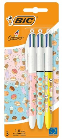 BIC 503771 BIC Penna 4 Color Cut Food-Set 3 Stück