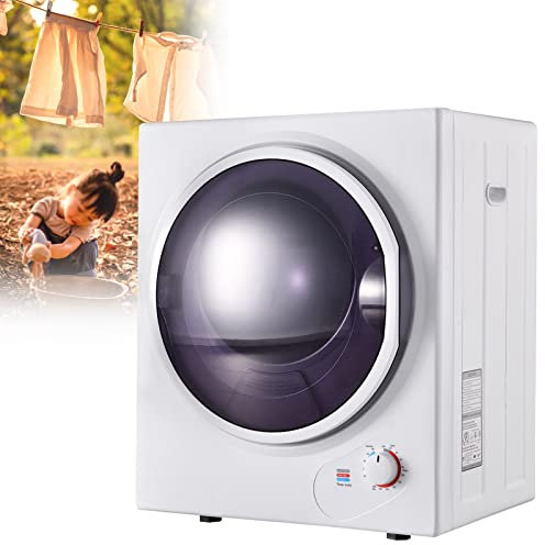 Sèche-Linge par Extraction,Chargeur Frontal,Seche linge,SéChoir à Chargement Autoportant,2.5Kg, Filtres Doubles,850 W,Chauffage En CéRamique PTC,Minuterie De 20 à 200 Minutes,Peut êTre FixéE Au Mur