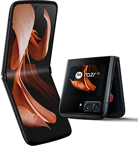 Motorola RAZR 2022 Smartphone, entsperrt, 5G, 256 GB, ohne SIM-Karte, Dual-SIM-Karte – Schwarz FR-Version, PAUG0005SE