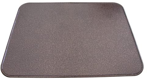 BBQrolling Ofen-Bodenblech, Kaminbodenplatte aus Altmessing, Funkenschutzplatte für Kaminofen 800x500mm 80x50cm (800x500)