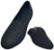 Puxowe Damen Ballerina Slip On Stricken Kleid Flache Schuhe Runde Zehe Ballerina Walking Pumps Schuhe für Frauen Bequem Elegant 41.5 EU Black