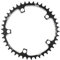 ZOCKZ Plato 130 BCD 38T 40T 42T 44T 46T 48T 50T 52T 54T 56T 58T 60T redondo estrecho ancho único rueda para bicicleta de carretera de 8 9 10 11 12 velocidades (negro 38T)