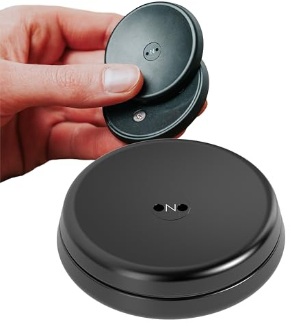 ONO Slider - Portable Toy for Adults | Helps Relieve Stress, Anxiety, Tension | Promotes Focus & Clarity | Compact & Portable Design (Black - Aluminum)