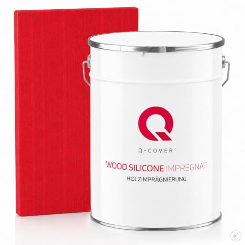 Q-COVER HOLZIMPRÄGNIERUNG Rot D160 5L - Silicon Holzschutz