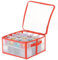 URBNLIVING 27/32/112 Pcs Compartment Christmas Bauble Storage Box Decoration Ornament Organiser Accessories Box with Lid - Christmas Tree Bauble Decorations Bag