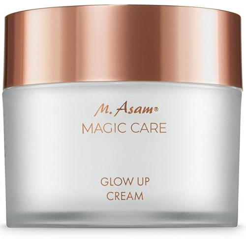 M. Asam MAGIC CARE Glow Up Creme (100 ml) – Leichte Gesichtscreme mit Sofort- & Langzeit Glow-Effekt, sorgt für eine geschmeidige Haut, ideal als Tagespflege & als Make-up Basis, Gesichtspflege