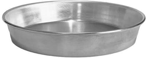 Sicignano | Professionelle Kuchenform aus Aluminium 99,5 % – höhere Robustheit, gerade Wände zum perfekten Backen – Torte, Neapolitanische Pastete, Salzkuchen, Pizza (1, 18 cm)