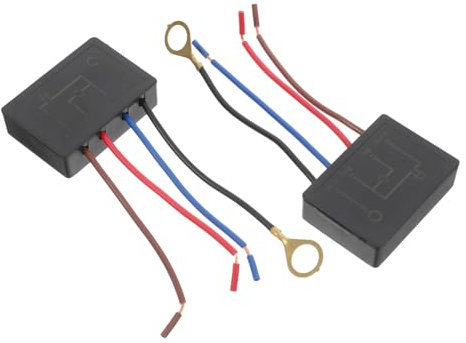 Vaguelly 2pièces Interrupteur Électrique Tactile à Variateur Lot De Interrupteurs Pour Lampe De Bureau Voies à Gradation