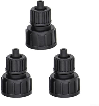 Premium Reusable Drip Irrigation Adapters Pack of 3 Designed for Easy Compatibility and Use