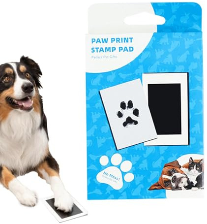 Stempelkissen – Hand- und Handabdruck-Set für Babys | REAVEAKE Pawprint | Maker | Hundepfoten-Druck-Set mit sauberem Touch | Hersteller von Handabdrucktinte, Set