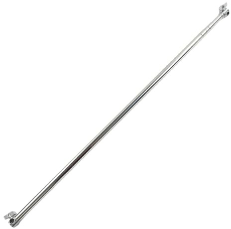 Teleskop-Hintergrundstange für Fotostudios, ausziehbar von 117 cm bis 300 cm, einfache Installation, Mehrzweck-Metall-Hintergrund-Querstange