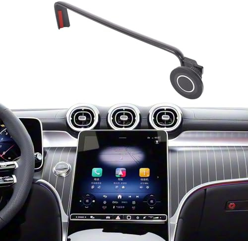 Support magnétique de téléphone portable pour Mercedes GLC EQE Classe C à partir de 2023 - Écran d'instrument 12,3 - Support de téléphone portable de voiture