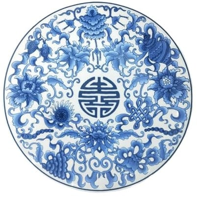 TRDEWR Piatto Da Appendere In Porcellana Bianca Blu, Sfondo, Decorazione Parete, In Ceramica, Soggiorno, Della Di Casa, Pendente ZE908 L'Eleganza è Senza Tempo(Color 7)