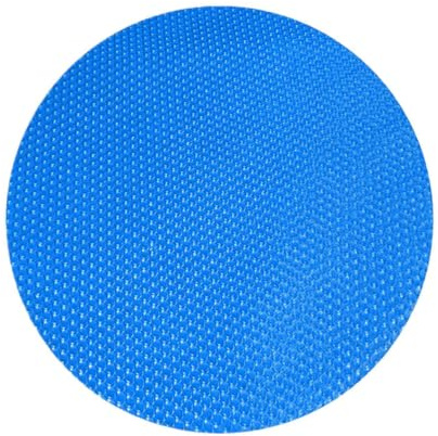 Bâche Solaire de Piscine Ronde 183cm/244cm/305cm/366cm, Couverture Solaire Piscine, Film à Bulles, Effet Chauffant Écologique, Bâche Thermique pour Spa Piscines