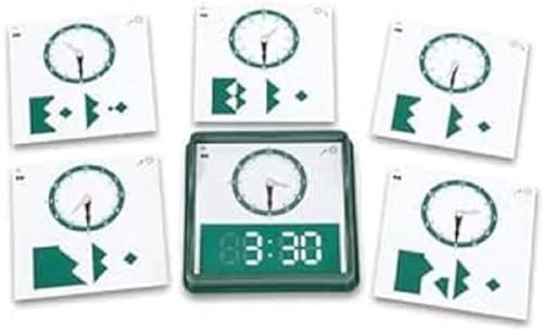 Betzold 87587 - Uhrzeiten erkennen und benennen - Uhr lesen lernen, Halbe Stunden, Mathematik