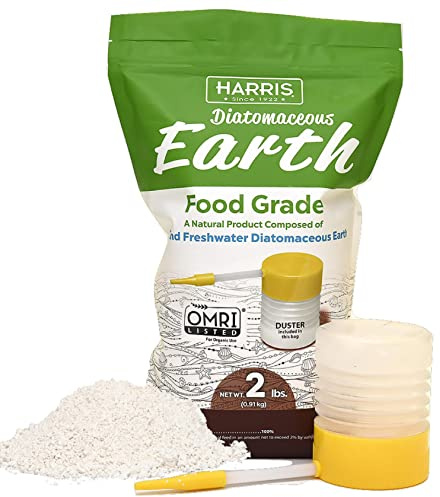 Harris Diatomaceous Earth Food Grade, tierra infusoria de calidad alimenticia, en polvo, 900 g