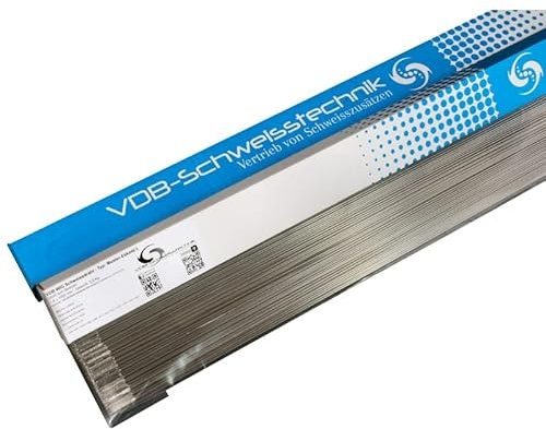 WIG Schweissdraht 4551 Edelstahl [ 1.0 & 2.0 mm - jeweils ca. 250g ] - Schweißstäbe 347 V2A VA