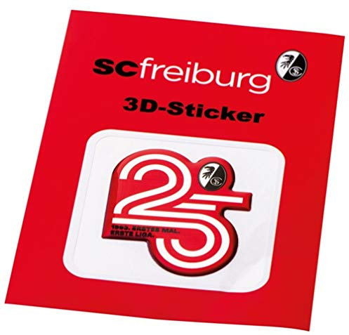 Freiburg 3D Aufkleber SC kompatibel etiqueta engomada/Sticker/autocollant Sticker, Autoaufkleber