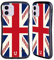 Head Case Designs Red And Blue Gingham Union Jack Collection Hybrid Case Compatible With Apple iPhone 11