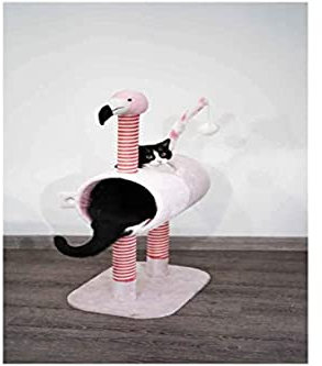 Tirol ARBOL DE Gato TÚNEL FLAMANTE Rosa 50X35X103CM