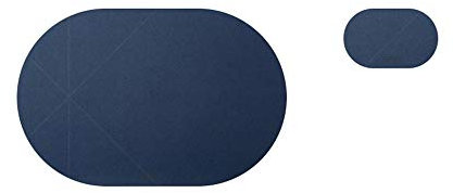 Ins Style Mädchen Herz Tischset Set wasserdicht, öldicht, rutschfest Esstisch Isolierkissen nordischen Stil Geschirr Untersetzer-J.